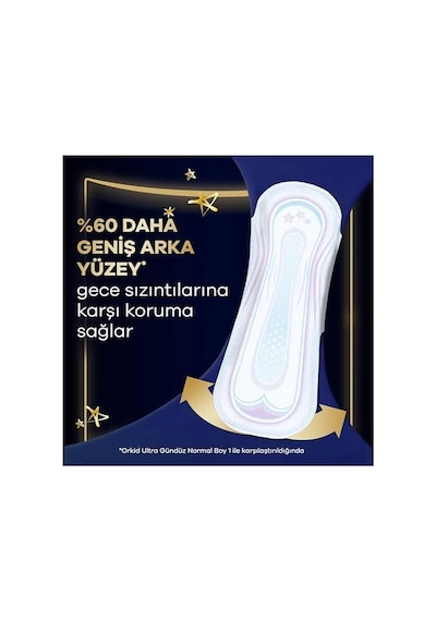 Ultra Hijyenik Ped Gece Ekstra Boy 4 5 Adet Ped