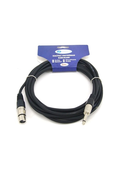 MMC5XP BK İMECE MİKROFON KABLOSU ÇİVİ 5 METRE SİYAH