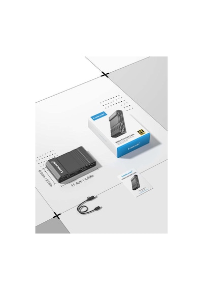 Lemorele Ac09 4k 60hz Hdmı Video Capture Card - Obs Twitch Yayıncı Ses/görüntü Yakalama Kartı  Gecikme Ps5 / Xbox / Pc / Mac / Kamera Uyumlu