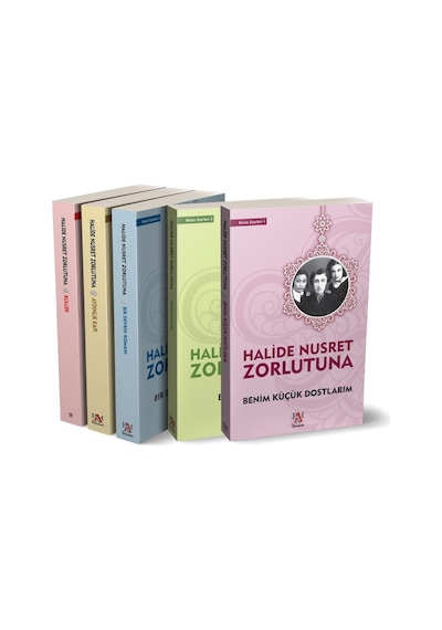 Halide Nusret Zorlutuna Seti-5 Kitap Takım - Halide Nusret Zorlutuna - Panama Yayıncılık