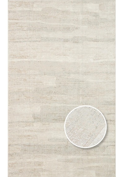 Eko Halı Kalaharı Klh 01 Grey Beıge Özel Dokuma Tekniği İle Üretilen Modern Sade Desenli Makine Halısı