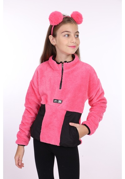Toontoy Kids Toontoy Kız Çocuk Sweatshirt Pembe