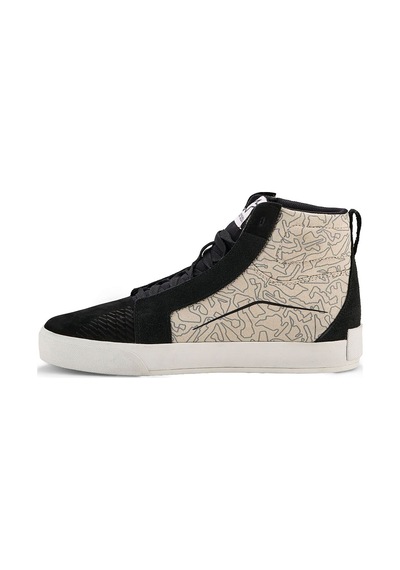 Alpinestars Alpinestas Ride-63 Canvas Korumalı Motosiklet Botu Siyah Gri Beyaz Çok Renkli