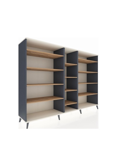 Hyperion Dolap 11 Raflı 220x44x163 Antrasit-aytaşı/çam Antrasit-aytaşı/çam Hyperion Dolap 11 Raflı 220x44x163 Antrasit-aytaşı/çam Antrasit-aytaşı/çam