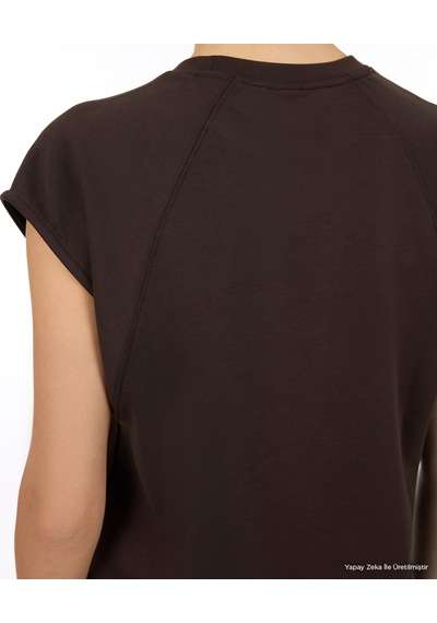 Yargıcı Regular Bisiklet Yaka Kısa Kol T-shirt 26kkts9022x 208 Kahverengi