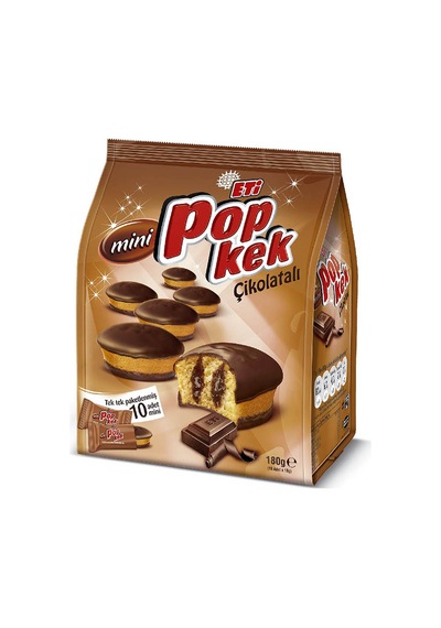 Eti Popkek Mini Çikolatalı 4 x 180 G