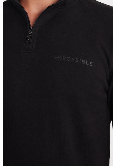 Tudors Erkek Slim Fit Dar Kesim Pamuklu Yarım Fermuarlı Dik Yaka Siyah Sweatshirt-35783 Siyah Tudors Erkek Slim Fit Dar Kesim Pamuklu Yarım Fermuarlı Dik Yaka Siyah Sweatshirt-35783 Siyah