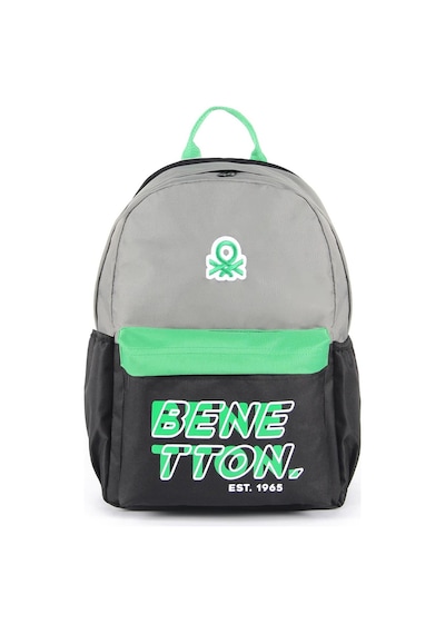 United Colors Of Benetton Bnt03841 Gri/siyah Unisex Okul Çantası