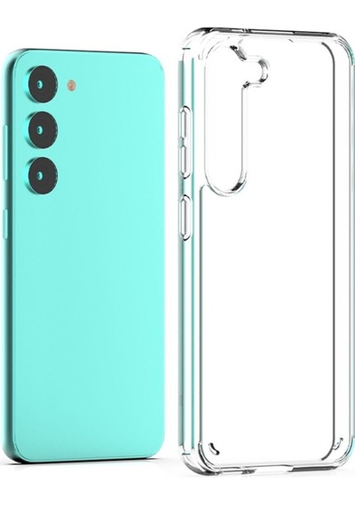 Samsung Galaxy Uyumlu S23 Kılıf Zore Coss Kapak Renksiz