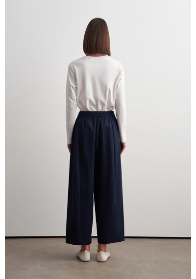 Barrel Gabardin Pantolon Lacivert
