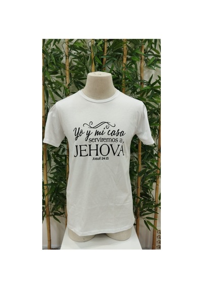 Butik İstanbul Erkek Jehova Baskılı Süprem T-shirt Beyaz