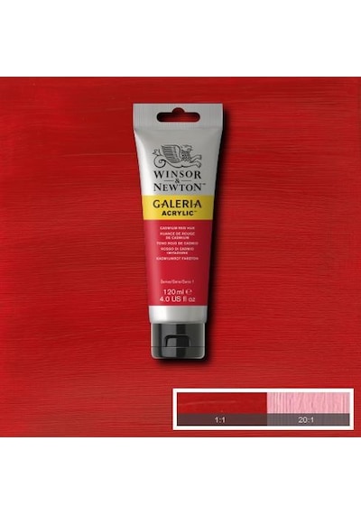 Winsor & Newton Galeria Akrilik Boya 120 Ml. 095 Cadmium Red Hue
