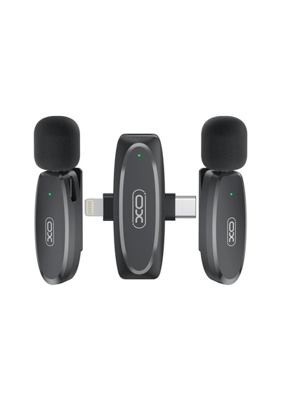 Mkf10 2'si 1 Arada Type-c Ve Lightning Kablosuz Mikrofon