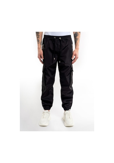 Baggy Fit Erkek Pantolon Siyah