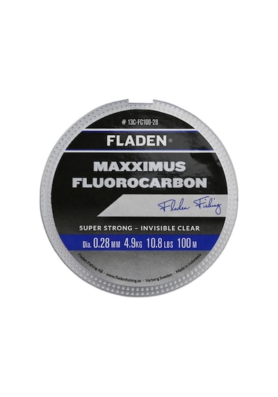 Fladen Maxximus Fluorocarbon Misina 100m 0.12 Mm