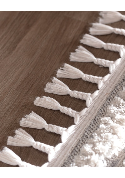 Madame Coco Massena Halı - 80x300 Cm 8684427022436 Gri