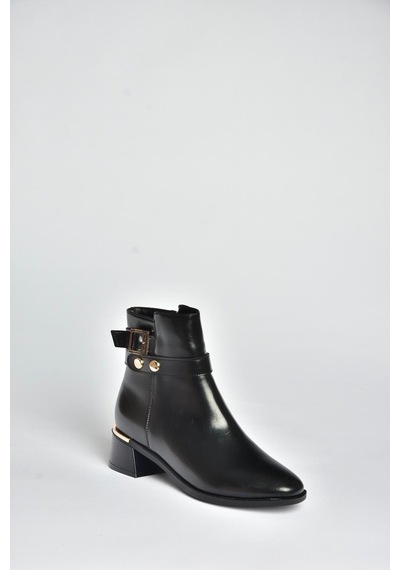 Fox Shoes V518978109 Siyah Kalın Alçak Topuklu Kadın Bot Siyah Fox Shoes V518978109 Siyah Kalın Alçak Topuklu Kadın Bot Siyah