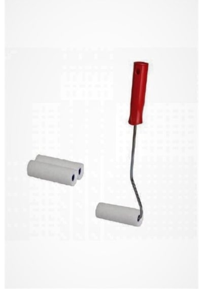 Sünger Rulo Fırça 10 Cm + 2 Yedek 10Cm