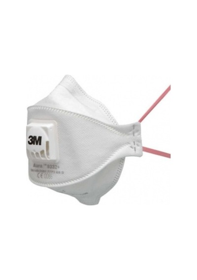 3M 9332A Aura Ffp3 Ventilli Maske1 Adet Beyaz-Standart