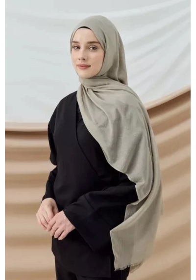 Aminenesil Modakaşmir Aya Şal Antik Bej Renk