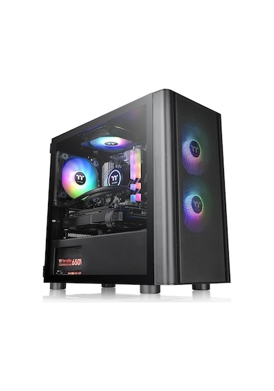 Thermaltake V150 Breeze ARGB Tempered Glass Usb 3.0 Micro ATX Kasa