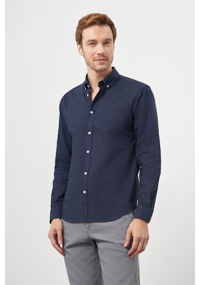 Morven Erkek Lacivert Pamuk Trend Düğmeli Yaka Dynamic Fit Gömlek 25ms004006200 Lacivert Lacivert Morven Erkek Lacivert Pamuk Trend Düğmeli Yaka Dynamic Fit Gömlek 25ms004006200 Lacivert Lacivert