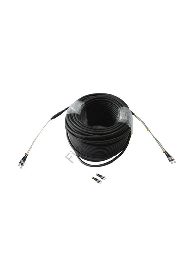 Fibre Fiber Optik Breakout Patch Cord Kablo SM ST-ST 200 M