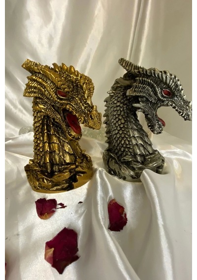 Feng Shui Dragon Ejder Kafası 2li Ejderha Kafası