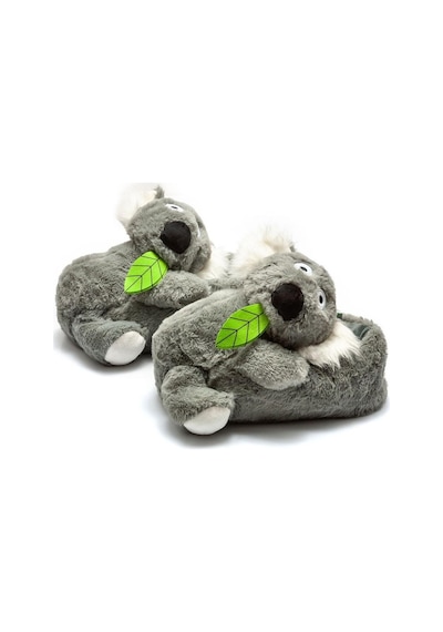 Twigy Twıgy Tw Koala Gri Kadın Hayvanlı Panduf 36/41 Gri