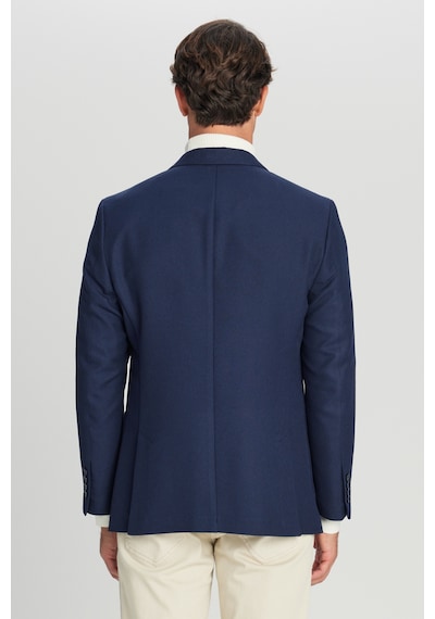 AC&Co / Altınyıldız Classics Erkek Lacı Slim Fit Dar Kesim Mono Yaka Torba Cepli Blazer Ceket Lacı
