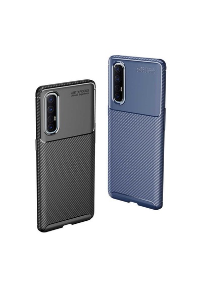 Oppo Reno 3 Pro 5g Kılıf Zore Negro Silikon Kapak Kahverengi