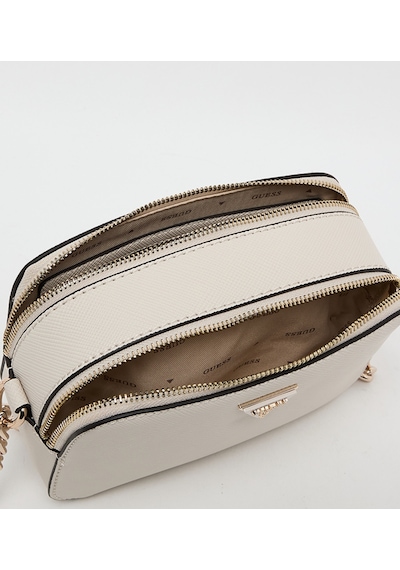 Guess Noelle Kadın Çapraz Askılı Çanta Hwzg9672140 Ekru