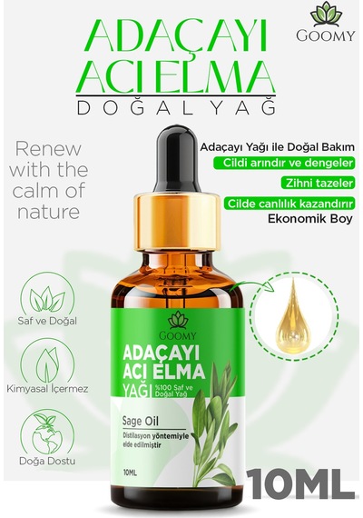 Goomy Çay Ağacı Uçucu Yağı 10 Ml %100 Saf Doğal Tea Tree Essential Oil