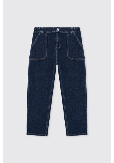 Panço Erkek Çocuk Mavi Kot Pantolon 2621bk04018