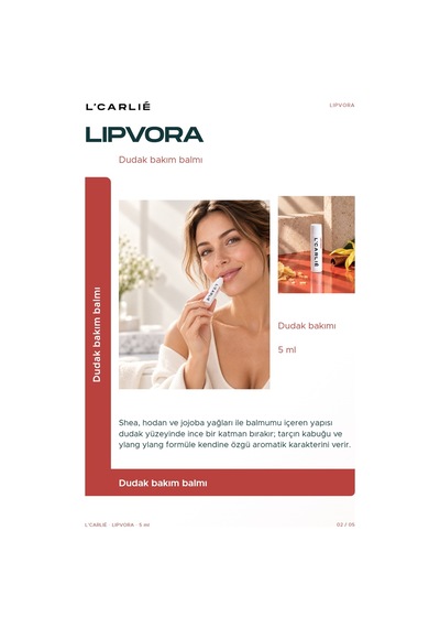 L'carlıe Lipvora Dudak Nemlendirici Balm 5 Ml