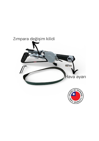 Emax ET-3020A Radyan Bant Zımpara Makinesi