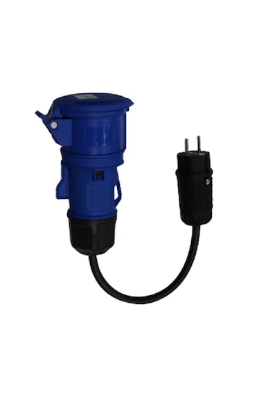 Hims Hcca-mm3216-f 3x2,5 Ttr 1/16a Fiş - 3/32a Priz 30cm Kablolu Dönüştürücü