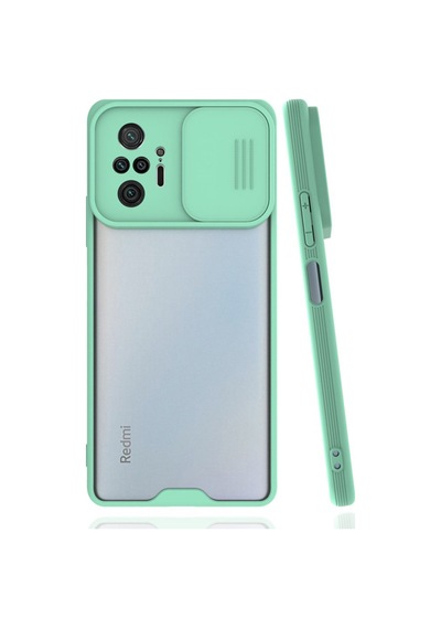 Nettech Xiaomi Redmi Note 10 Pro 4g Uyumlu Platin Kamera Kızaklı Arka Koruma Kılıf - Kırmızı Kırmızı