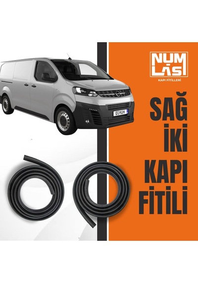 Opel Vivaro Panelvan 2020-2024 Sağ Ön Ve Arka Kapı Fitili-a Kalite-numlas-nm4553
