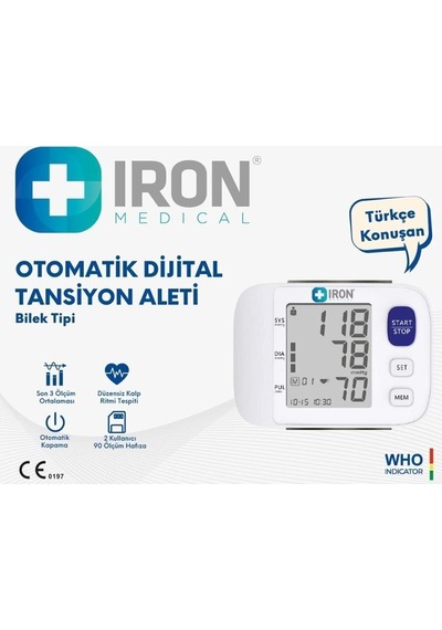 Konuşan Bilekten Ölçer Tansiyon Aleti