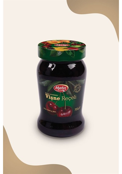 Metin Vişne Reçeli Cam 700 G