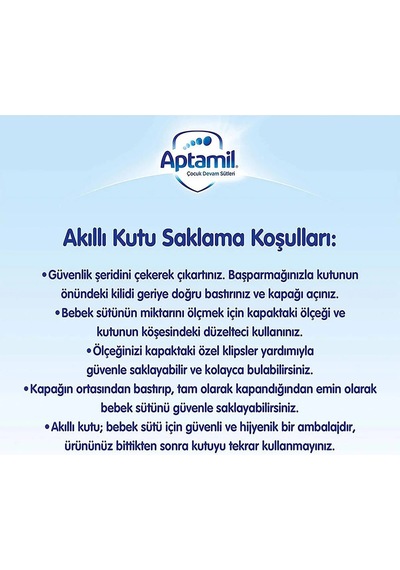 Aptamil 4 Numara 800 G 3'lü Avantaj Paketi