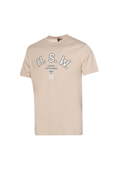 Hummel Hayes Kısa Kollu Tişört 912100-9033 Bej