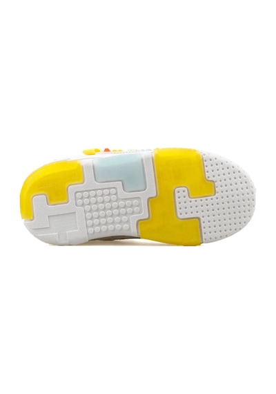 Cool Legos Işıklı Ortopedik Taban Unisex Çocuk Spor Ayakkabı Beyaz