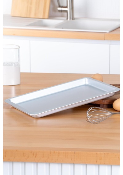Acar Mate Dikdörtgen Kurabiye Tepsisi - 38 Cm