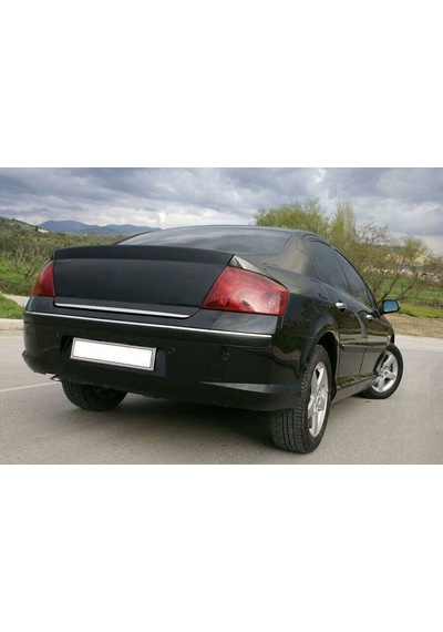 Peugeot 407 Sd/sw Uyumlu Bagaj Alt Çıtası 2004-2010 Paslanmaz Krom