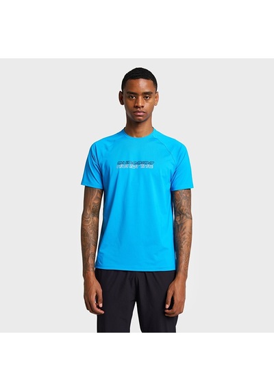 Lescon26b-1013 Koşu Kısa Kol Mavi Erkek T-shirt 26baek001013