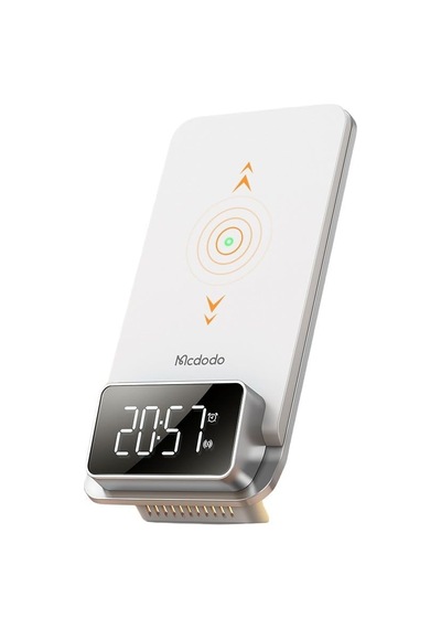 Ch-1610 4 In 1 15w Wireless Şarj Stand, Beyaz