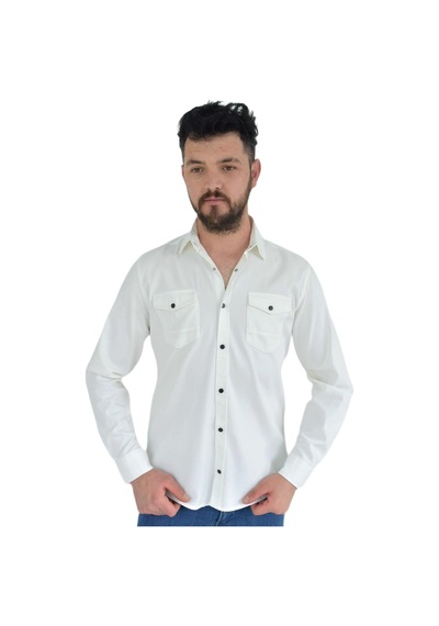 Erkek Spor Gömlek Silim Fit 9821 Bgl-st02720 001