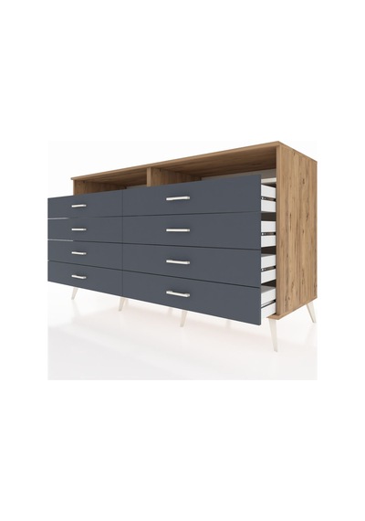 Kronos Konsol 2 Raflı 8 Çekmeceli 176x59x99 Çam-aytaşı/antrasit Çam-aytaşı/antrasit Kronos Konsol 2 Raflı 8 Çekmeceli 176x59x99 Çam-aytaşı/antrasit Çam-aytaşı/antrasit